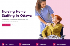 Magenta Healthcare Services - Web Design and Development, Logo Design